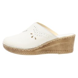 Saboti dama, Nicolis, 173367-Bej, casual, piele naturala, cu platforma, bej (Marime: 36)