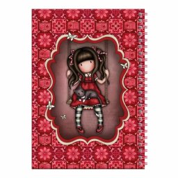 Caiet Gorjuss Ruby, cu accesorii papetarie