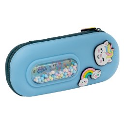 Penar 3D Astra Kitty, 1 compartiment, spuma EVA, albastru