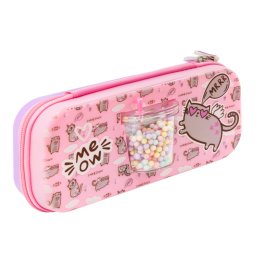Penar 3D Astra Kitty, 1 compartiment, spuma EVA, roz