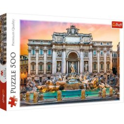 Trefl : Fântâna Trevi, Roma - puzzle 500 piese