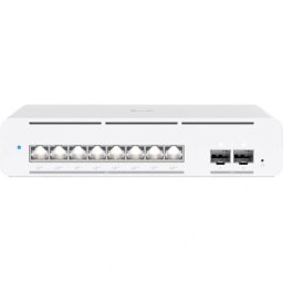 Switch UBIQUITI USW-PRO-XG-8-POE, Layer 3 UniFi, 10Gbps, 145W POE++, Silver