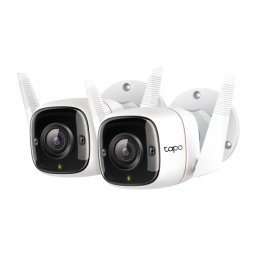 Camera IP TP-Link Bullet TAPO C310P2, 2MP, Lentila 3.9mm, IR 30m, 2 bucati