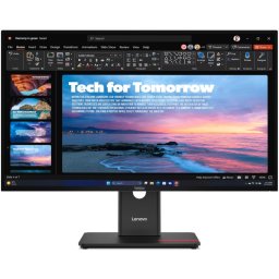 Monitor LED LENOVO ThinkVision T27QD-40 64AAGAT2EU, 27" QHD, 120Hz, 4 ms, Negru