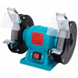 Polizor de banc electric 200mm, 400w, 2950rpm, pietre incluse, protectii duble, 12,7mm, CAMPION PROFESSIONAL CMP1835