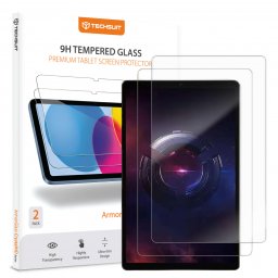 Folie de protectie Ecran Techsuit ArmorGlass CrystalHD pentru Lenovo Legion Y700 (Gen 5), Sticla Securizata, Full Glue, Set 2 bucati