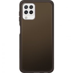 Husa Samsung Soft Clear Cover pentru Galaxy A22 LTE Black