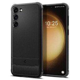 Husa Spigen Rugged Armor Neagra ACS05711 pentru Samsung Galaxy S23 S911