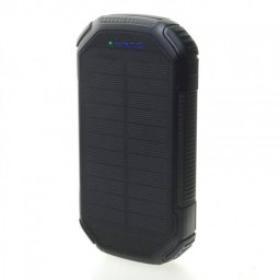 Acumulator Extern Sunen PowerNeed 20000mAh 1W Solar Panel Negru