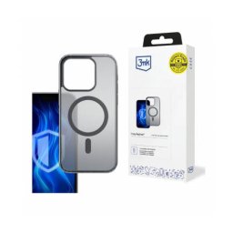 Husa 3MK MagSafe pentru Apple iPhone 16 Pro Max Frosty MagCase Negru