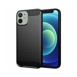 Husa Techsuit Apple iPhone 12 mini Carbon Negru