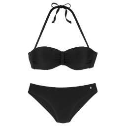 s.Oliver Costum de baie două piese negru