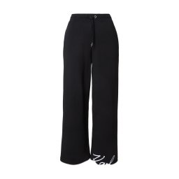 Karl Lagerfeld Pantaloni negru / alb