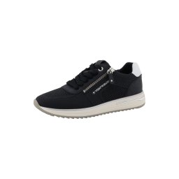 TOM TAILOR Sneaker low bleumarin / alb