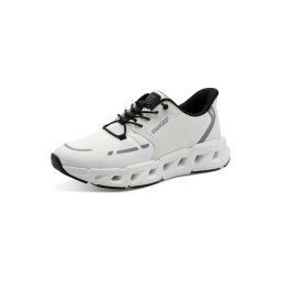 MARCO TOZZI Sneaker low 'Sport' gri / negru / alb