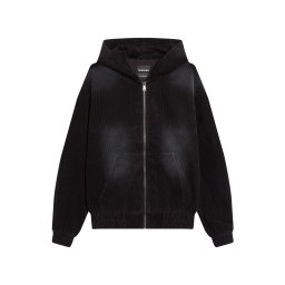 Bershka Geacă de primăvară-toamnă negru