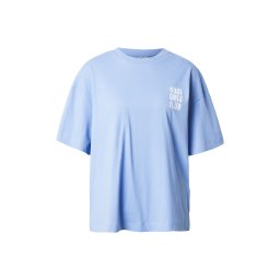PIECES Tricou supradimensional 'PCGRAF' albastru deschis / mov liliachiu / alb