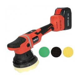 Yato - YT-82924 - Masina de lustruit cu 1 acumulator, Li-Ion, 18 V, 4 Ah, 125 mm, accesorii