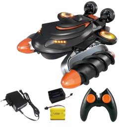 Masina Amphibious X-Treme cu telecomanda 2.4 GHz, functionare pe apa, zapada si uscat, +3 ani