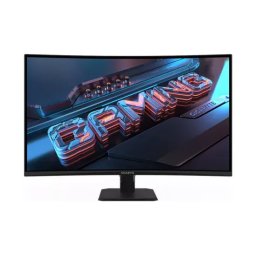 Monitor Gaming LED Curbat GIGABYTE GS32QCA, QHD, 31.5", 1 ms, 180 Hz, Black