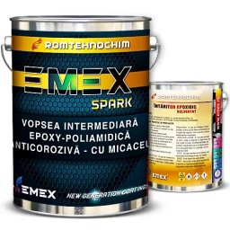 Pachet vopsea intermediară epoxy-poliamidică "Emex Spark
