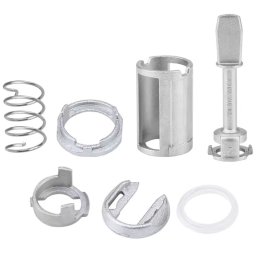 Kit Reparatie Incuietoare Yala Usa Fata Auto, Techstar, Compatibil VW Passat, Seat Toledo, Leon, Arosa, Lupo – Echiv OE 3B0837167 / 3B0837168, Metal
