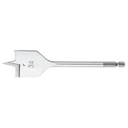 Burghiu lemn plat 34 x 152 mm