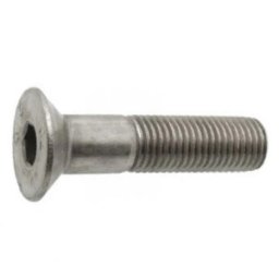Set 50 x Surub cu Cap Inecat si Locas Inbus din 7991, Inox A2 - M6 x 40