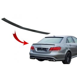 Eleron portbagaj Mercedes E-Class W212 2009-2016 Facelift, negru lucios