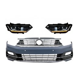 Bara fata cu faruri LED pentru VW Passat B8 3G (2015-2018) R-Line