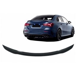 Eleron portbagaj negru lucios pentru Mercedes A-Class Sedan V177 A45