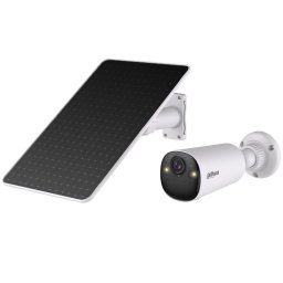 Camera supraveghere 4G Dahua 4MP cu panou solar si baterie IP66