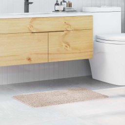 Covoare de baie anti-derapante Crem 50 x 80 cm PP GartenMobel Dekor