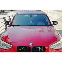 Capace oglinzi BMW Seria 1 F20 F21 Batman negre lucios 2011-2019