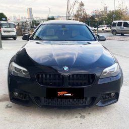 Capac oglinda BMW Seria 5 F10/F11 Batman, negru lucios, 2010-2013