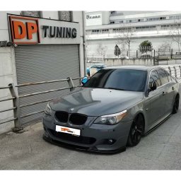Lipa frontala BMW E60 M Sport Hamann, negru pian, 2003-2010
