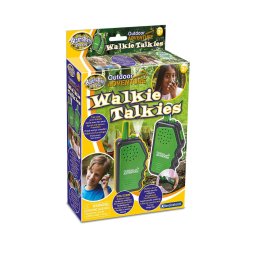 Set walkie-talkie pentru copii Brainstorm, cu lanterna, raza 1 km