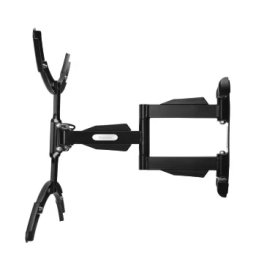 Suport TV Hama 00220837 de Perete Pivotant Inclinabil Extensibil Maxim 50kg 37-90inch Negru
