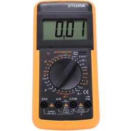 Multimetru DT9205A electric digital multifunctional universal cu test de electricitate durabil de inalta precizie