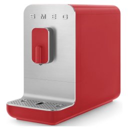 Espressor automat SMEG Collezione BCC01RDMEU, 1350 W, 19 bar, 1,4 l, 8 functii, Rasnita incorporata, Rosu