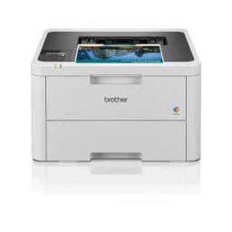 Imprimanta LED BROTHER HL-L3220CW, Color, A4, USB/Wi-Fi, Tava coli: 250 coli, White-Black