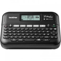 Imprimantă termică pentru etichete BROTHER P-touch PT-D460BTVP, Monocrom, Banda 18 mm, Bluetooth, Negru