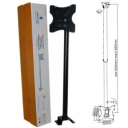 SUPORT LCD PRINDERE PLAFON,23"-42",Capacitate max 30 kg, Negru