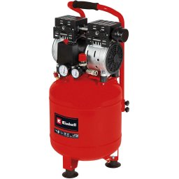 Einhell Compresor fara ulei TE-AC 24 Silent (rosu/negru, 750 W)