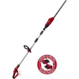 Einhell Mașină de tuns gard viu fără fir GE-HH 18/45 Li T - rosu/negru - fara baterie/incarcator
