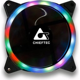 Ventilator Carcasa 120 mm "AF-12RGB" - Iluminare ARGB/RGB, 200 RPM, Zgomot 16 dBA, Flux Aer 53 CFM, Controller inclus