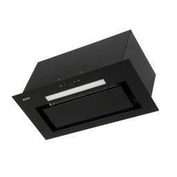 Hota Hota Decorativa, 60 cm, 570 m³/h, 3 Trepte + Intensiv, Filtru Aluminiu, Iluminare LED, 66 dB, Negru, Touch Control