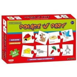 Puzzle educativ 50 piese Asociați Sellmar
