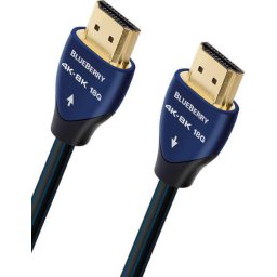 Accesorii Audio Hi-Fi Cablu HDMI 4K AudioQuest BlueBerry, HDMI 2.1/HDCP 2.2, eARC, 2m