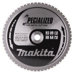 B-33439 Panza ferastrau circular metal/otel, 305x25.4x2.1mm, 60T